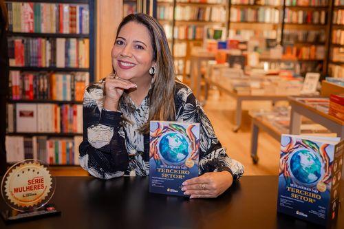Ulla Ribeiro lançará 'Mulheres no Terceiro Setor' na Bienal do Livro e Cultura em Aracaju
