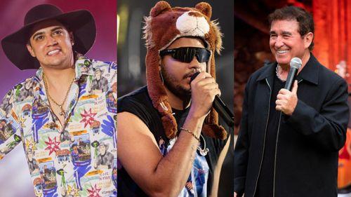 Natanzinho Lima, Mikael Santos e Amado Batista comandam noite de shows em Moita Bonita