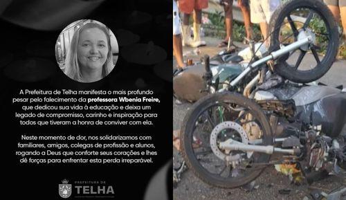 Acidente entre motos deixa um mortos e uma ferida na rodovia entre Propriá e Telha