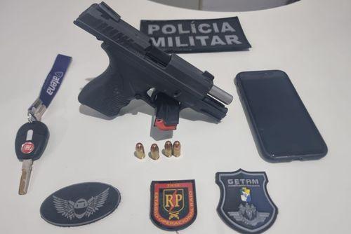 Homem é preso por porte ilegal de arma e embriaguez ao volante em Itabaiana
