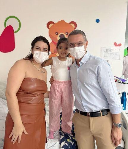 Após dias de internação, itabaianense de 6 anos se recupera e deixa hospital