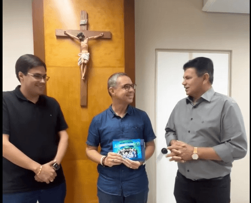 Valmir de Francisquinho convida governador Fábio Mitidieri para a Festa dos Caminhoneiros 2025