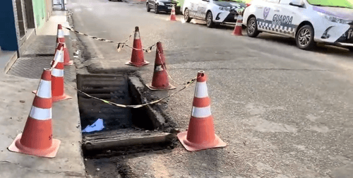 Descaso em Itabaiana: buraco segue aberto mesmo após quase causar acidente