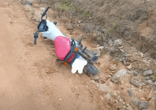 Motocicleta roubada em Campo do Brito é recuperada pelo Getam em Itabaiana