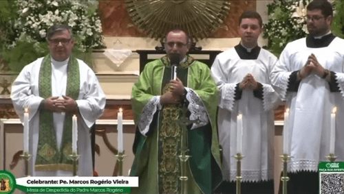 Padre Marcos Rogério se despede da Paróquia Santo Antônio e Almas após 7 anos e 6 meses de missão