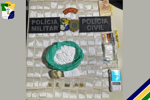 PM prende homem por tráfico de drogas em Lagarto