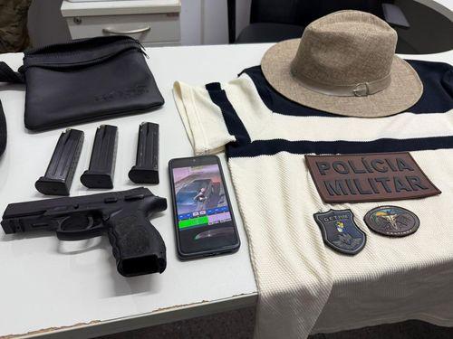 Polícia apreende arma, carro e roupas usadas por suspeito que matou bebê em Areia Branca