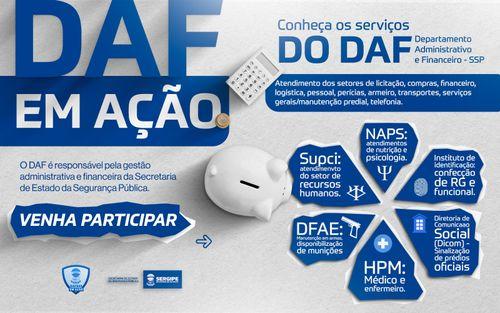 SSP leva projeto “DAF em Ação” à Delegacia Regional de Itabaiana na próxima terça-feira (14)
