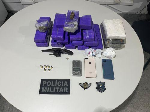 Polícia Militar desarticula tráfico de drogas em Itabaiana e apreende mais de 13 kg de entorpecentes