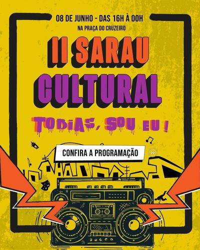 II Sarau Cultural "Tobias, Sou Eu!" será realizado neste domingo (8) em Tobias Barreto