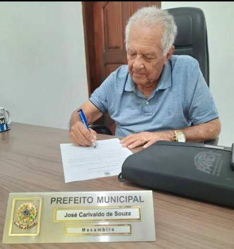 Prefeito de Macambira reduz o próprio salário, o do vice e de secretários em 15% por 90 dias