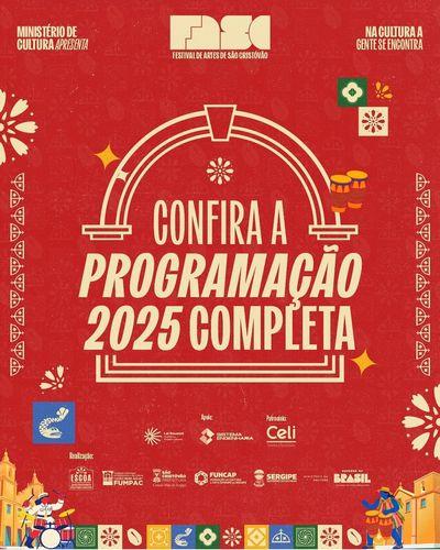 FASC 2025 — “Na Cultura a Gente se Encontra”: São Cristóvão anuncia programação da 40ª edição