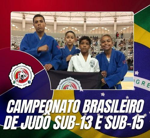 Judocas itabaianenses já estão na Paraíba para o Campeonato Brasileiro Sub-13 e Sub-15