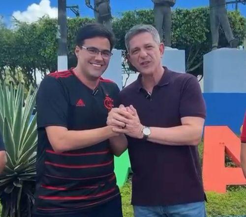 Rogério Carvalho visita prefeito de Areia Branca e poderá contar com apoio para 2026