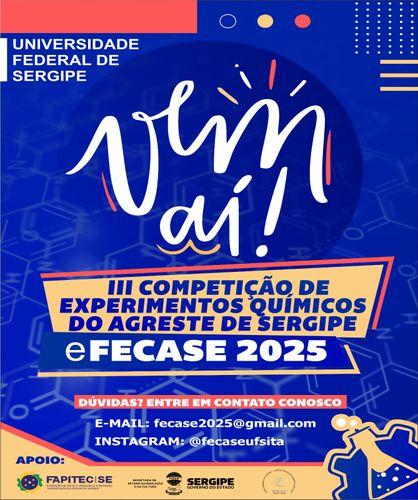 UFS realiza III Competição de Experimentos Químicos do Agreste e FECASE 2025 nesta terça-feira (21)