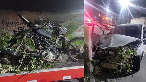 Motorista que filmou direção a 140 km/h antes de atingir casal de moto é indiciado em Itabaiana