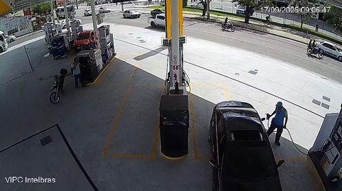 Estelionatário que abastecia e fugia sem pagar é preso em ação conjunta da Polícia Civil e PRF