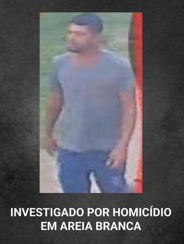 Polícia divulga imagem do terceiro suspeito de envolvimento em homicídio em Areia Branca