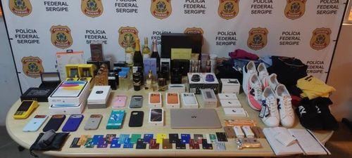 PF apreende eletrônicos, perfumes e cigarros contrabandeados no aeroporto de Aracaju
