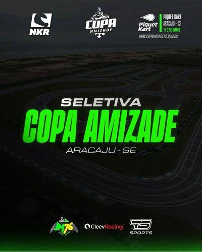 Seletiva da Copa Amizade de Kart acontece nos dias 1 e 2 de março em Aracaju