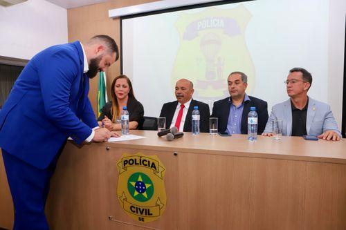 Segurança Pública dá posse ao novo coordenador-geral de perícias da Polícia Científica de Sergipe