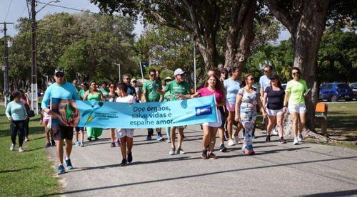 Caminhada pela vida: Sergipe promove conscientização sobre doação de órgãos